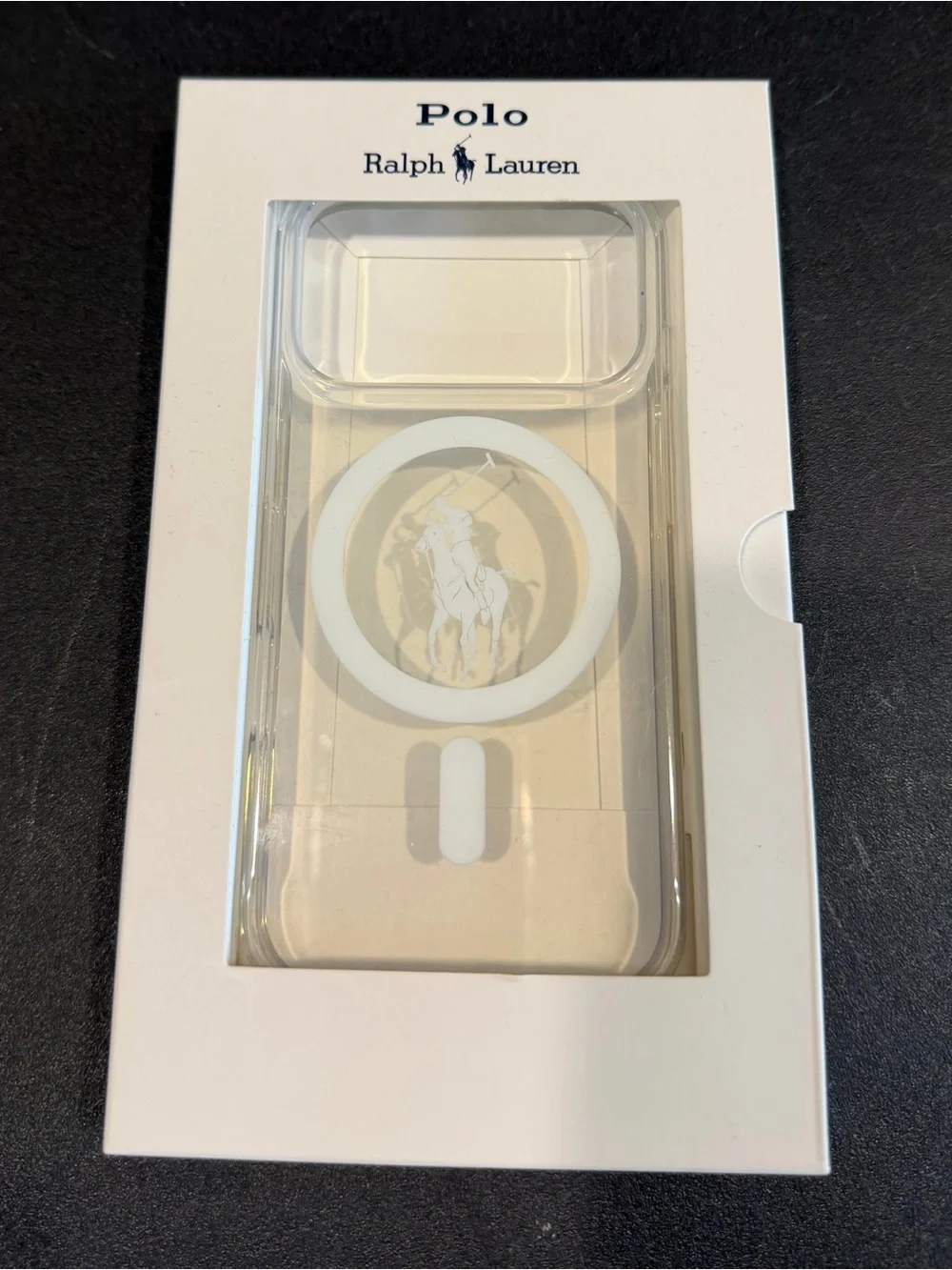 Polo Ralph Lauren clear protective